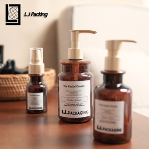 Rỗng 200ml 300ml nhựa Lotion chai đen dầu gội và điều hòa chai sang trọng bán buôn - Product Image 6