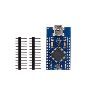 Type-C MINI USB Pro Micro pour <span class=keywords><strong>Arduino</strong></span> ATmega32U4 Module 5V/16MHz <span class=keywords><strong>3</strong></span>.3V/8Mhz avec carte d'interface USB Leonardo à <span class=keywords><strong>2</strong></span> rangées - Product Image 4