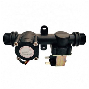 YF-YTF01 BSP G1/2 "dn20mm 1-30l/min lưu lượng kế với solenoid Van Điện Tử hội trường cảm biến lưu lượng nước - Product Image 1