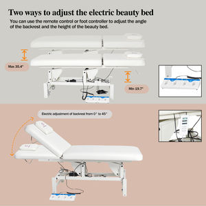 <span class=keywords><strong>Table</strong></span>/Lit de <span class=keywords><strong>massage</strong></span> électrique intelligent portable pour soins capillaires et esthétiques - Product Image 5