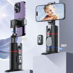 X607 Ai Intelligent P02 <b>Gimbal</b> Stabilizer 360 Rotation Auto Face Tracking Smart Phone <b>Gimbals</b> With Mobile Phone Holder - Product Image 2