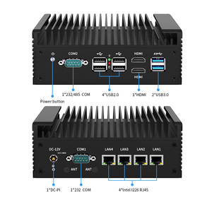 Màn hình kép Intel NUC Mini PC N100 Quad Core New DDR5 Ubuntu Win10 không quạt cấp công nghiệp máy tính không có RAM không có SSD 2com 2 năm - Product Image 5