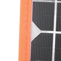 Chargeur de panneau solaire portable pliable haute efficacité 60W pour le camping, la randonnée et les voyages