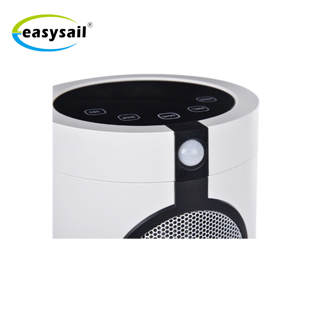 Smart Touch Screen Small Desktop Portable Ceramic Electric Heater with Motion Sensor