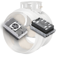 Contrôleur intelligent sans capteur FOC pour moteur BLDC de propulseur marin électrique 48V 60V, remplacement VFD, avec ventilateur intelligent