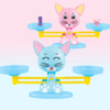 Dibujo animado perro cerdo mono Aprendizaje Temprano equilibrio educativo matemáticas contar juguete para juego de mesa para niñ - Product Image 6