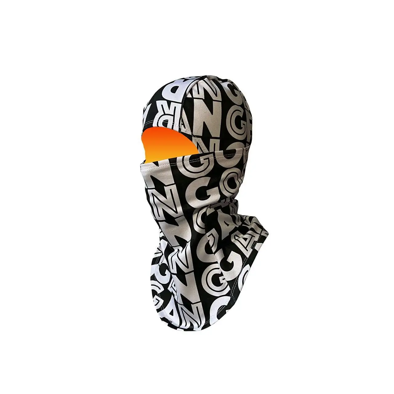 Benutzer definiertes Logo Ski maske Qualität Neues Design Motorrad Blank Polyester Gesichts maske Sturmhaube