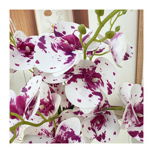 QYYM-269 высокого качества ручной работы шелкография цветок бутон маленькие орхидеи для свадьбы китайский Новый год офисный Декор аксессуар - Product Image 4