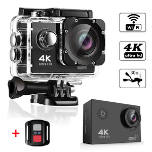 Videocamera Sportiva Ultra HD 4K Impermeabile con Schermo da 2.0 Pollici, Fotocamera Sportiva 1080p con Wifi, Videocamera Sportiva Professionale 4K - Product Image 1