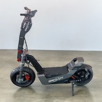 Patinete Eléctrico Plegable F8 E Scooter, Prueba de Velocidad Máxima 110-140KMH 60-70-80-90MPH, con Amortiguador de Dirección y Freno Hidráulico