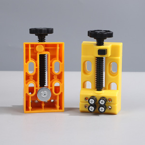 Yili Hardware Mini <b>Bench</b> Vise Plastic Smooth Jaw 8 Hole Diy Clamping <b>Tool</b> For Grinder And Craft Projects - Product Image 4