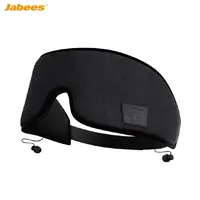 Jabees-auriculares plegables de seda suave con Bluetooth, diadema con los ojos vendados, auriculares de música para dormir, para promoción