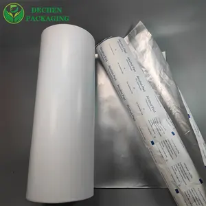Kertas pembungkus aluminium Foil untuk kemasan makanan dan kantong bubuk nutrisi gulungan Film Cetak