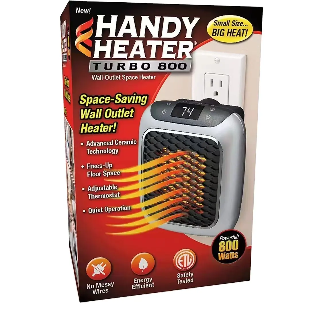 mini electric portable ptc fan heater heater portable usb rechargeable heater fan
