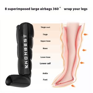 Masseur électrique portable pour les jambes avec pression d'air et fonctions de vibration - pour la vente en gros - Product Image 4