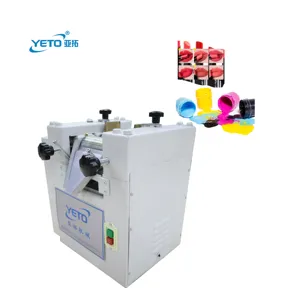 YETO Three Roller Mill Paint Plastic Soap Rubber Pigments Grinding Machine Inks Coatings Cosmetics Lipstick Grinding Roller