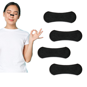 Bandes nasales pour le ronflement Bandes nasales adhésives sensibles à la pression améliorées avec OEM non tissé respirant - Product Image 1