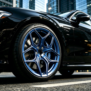 จานล้อ Y-Spoke 18-24นิ้ว5X112 5X115 5X114.3 <span class=keywords><strong>120</strong></span>ล้อสีฟ้าด้านสำหรับ BMW Porsche Toyota Supra typra Tesla FR4 S1ล้อปลอมแปลง - Product Image 4