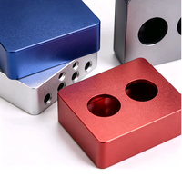 Boîtier en aluminium CNC, boîte de jonction électronique, boîtier d'instrumentation anodisé pour PCB, matériel personnalisé OEM