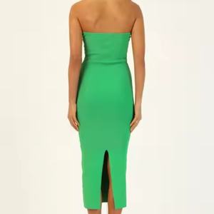 ชุดเดรสผู้หญิงดีไซน์ใหม่รับซัมเมอร์ เซ็กซี่รัดรูป โชว์หลังเปลือย แขนกุด เรียบหรู - Product Image 6