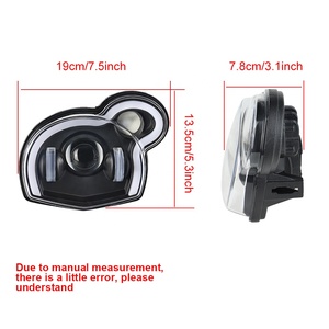 Piezas de motocicleta LED montaje de faro de motocicleta con luz DRL de haz alto/bajo para <span class=keywords><strong>BMW</strong></span> <span class=keywords><strong>G650GS</strong></span> / Sertao R13 2011-2017 - Product Image 3