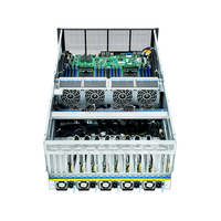 Serveur Rack 5U850 Barebone avec Carte Mère Personnalisée et Ventilateur, Prise en Charge de 8 GPU pour l'Entraînement IA, le HPC, le Deep Learning et les Applications de Calcul à Bords