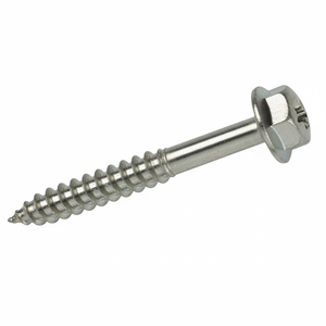 Viti per Tetti in Legno KOVERVIT AA MUSTAD 6.5X130mm, 100 Pezzi, Standard ANSI/JIS/ISO, Zincate, Filettatura M2.5/M3.5, C1022 30mm - Product Image 1