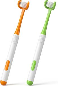 Brosse à dents à trois faces pour un nettoyage en profondeur, brosse à dents multi-angles pour les soins bucco-dentaires quotidiens - Product Image 6