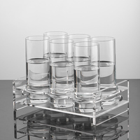 Verre à thé glacé, verre à boisson, verre à cocktail personnalisé, verre à mojito, gobelet droit, design classique, qualité alimentaire