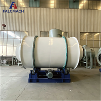 Ce sécheur rotatif industriel de fabrication chinoise est conçu pour sécher des matériaux tels que le sable de quartz et les résidus.