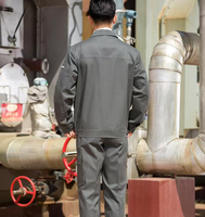 Vêtements de travail mécaniques à manches longues, respirants, thermiques, haute visibilité, pour l'ingénierie industrielle OEM