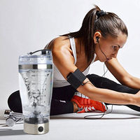 Yeway Nouveauté 2026 Bouteille Shaker Électrique pour Protéines avec USB 16 oz 450 ML, Gobelet Shaker Automatique