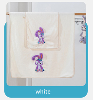Lot de serviettes de bain en velours corail 100 %, ensemble de serviettes de bain de luxe pour hôtel, coffret cadeau personnalisé, serviettes douces à séchage rapide