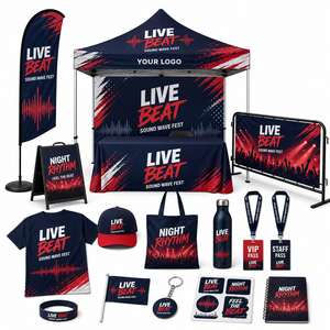 Wholesale Event Organizer Sourcing Kit With Apparel Bags Drinkware Lanyards Badges For Music Festival Merchandise - Product Image 3