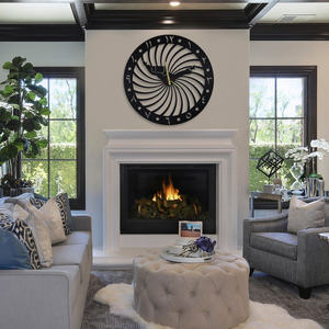 Orologio da Parete in Metallo Silenzioso con Arte Islamica 'La Danza dei Derivisti', Decorazione Meditativa Sufi - Product Image 5