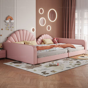 Ensemble de <span class=keywords><strong>lit</strong></span> modulaire 2 en 1 pour <span class=keywords><strong>parents</strong></span> et enfants pour dormir côte à côte Profil moderne <span class=keywords><strong>Lit</strong></span> combiné pour enfants et adultes - Product Image 4