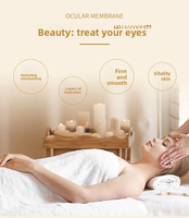 Masque pour les yeux en or 24 carats et collagène, patch fin hydratant anti-rides et anti-cernes pour peaux sèches 6g