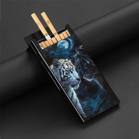 20 Kreative Bilder Anti-Fall-und feuchtigkeit beständige Metall-Zigaretten etui mit Druck-Logo-Zigaretten schachtel aus feinem Papier