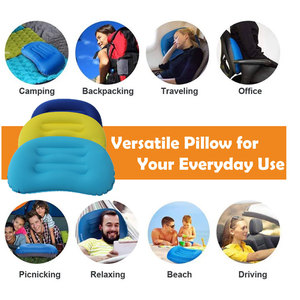 Almohada Inflable Ultraligera de TPU para Viajes y Camping, Venta Directa de Fábrica, Personalizable al por Mayor - Product Image 5