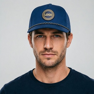 Gorra de Béisbol/Golf Personalizada de 5 Paneles, Transpirable, Impermeable, con Perforaciones Láser, de Secado Rápido, Estructurada, con Cierre a Presión, Unisex, para Todas las Estaciones - Product Image 3