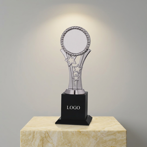 Trophée Métallique Élégant avec Impression UV et Gravure Ombre, Design Portable, pour Récompenses d'Employés, Événements Sportifs, Fonctions Scolaires, Récompenses pour les Achvements - Product Image 1
