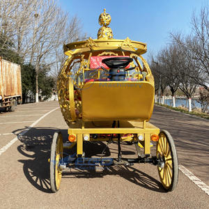 Carruaje <span class=keywords><strong>de</strong></span> Cenicienta <span class=keywords><strong>de</strong></span> tamaño real dorado Carruaje <span class=keywords><strong>de</strong></span> calabaza <span class=keywords><strong>de</strong></span> Cenicienta <span class=keywords><strong>de</strong></span> lujo europeo Carruaje <span class=keywords><strong>de</strong></span> boda <span class=keywords><strong>de</strong></span> princesa - Product Image 5