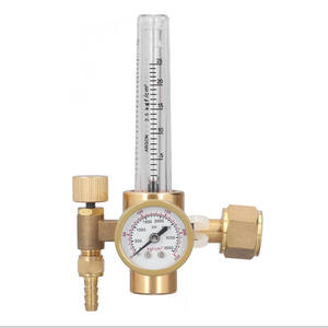 Débitmètre à flux mixte argon-dioxyde de carbone CGA320 Régulateur de soudage avec tuyau de gaz inerte de 10' - Product Image 3