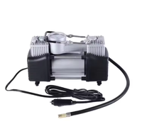 Compresseur d'air miniature portable 12V à double cylindre, pompe électrique ABS, gonfleur de pneus électrique, outils pour voiture