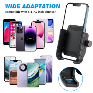 Silicone Non-Slip 4-6.5 Inch <strong>Mobile</strong> <strong>Phone</strong> <strong>Support</strong> Bicycle Mobil Racing Stand Cell <strong>Phone</strong> Holder <strong>for</strong> <strong>Motorcycle</strong> - Product Image 4