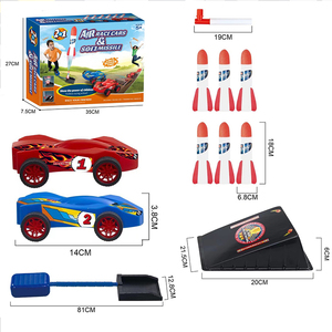 Rampe di Lancio per Auto da Corsa con Linea di Arrivo, in Plastica ABS, Alimentazione ad Aria, <span class=keywords><strong>Scala</strong></span> <span class=keywords><strong>1</strong></span>:<span class=keywords><strong>43</strong></span>, Marca KSF, per Bambini dai 2 ai 14+ Anni, 100-240V, Batterie Alcaline AA - Product Image 4