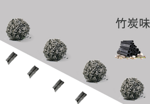 Kotoran Kucing Campuran Ramah Lingkungan Alami Sodium Bentonite Penyerapan Cairan Cepat Pengunci Air Kuat Dapat Dibuang dengan Air - Product Image 4