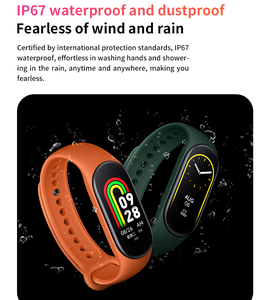 2024 Esporte Relógio Inteligente Pulseira M8 M7 M6 Pedômetro Calorie Tracker Passometer Monitor de Pulso do Sono Leitor de Música - Product Image 2