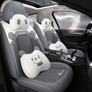 Housses de siège de voiture universelles <span class=keywords><strong>en</strong></span> <span class=keywords><strong>cuir</strong></span>, couvre-siège pour véhicule, housses de coussin, imperméables, pour voitures, SUV, berline, camion de ramassage, pour la plupart des voitures - Product Image 2