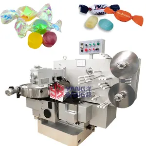 CE Aprovado YB-600S Automatic Twist Embalagem Double Twist Hard Candy Wrapping Machine